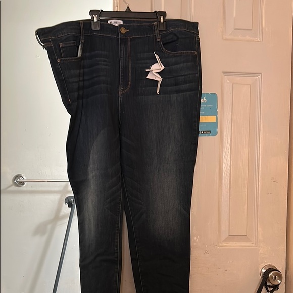 William Rast Blue Boot Cut Jeans with Gradient Effect - Picture 1 of 2